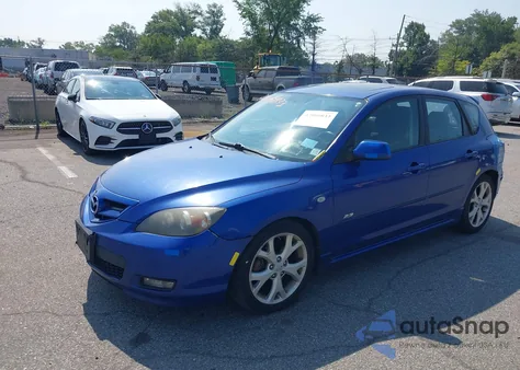 2008 Mazda 3 Hatchback from USA, damaged, VIN JM1BK344581797613